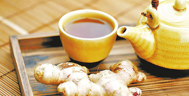 Giảm nhanh triệu chứng đau họng bằng trà gừng