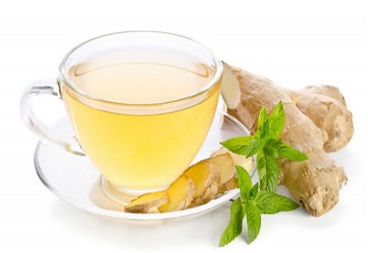 Uống trà gừng giúp đẩy lùi triệu chứng của viêm hộng amidan cấp